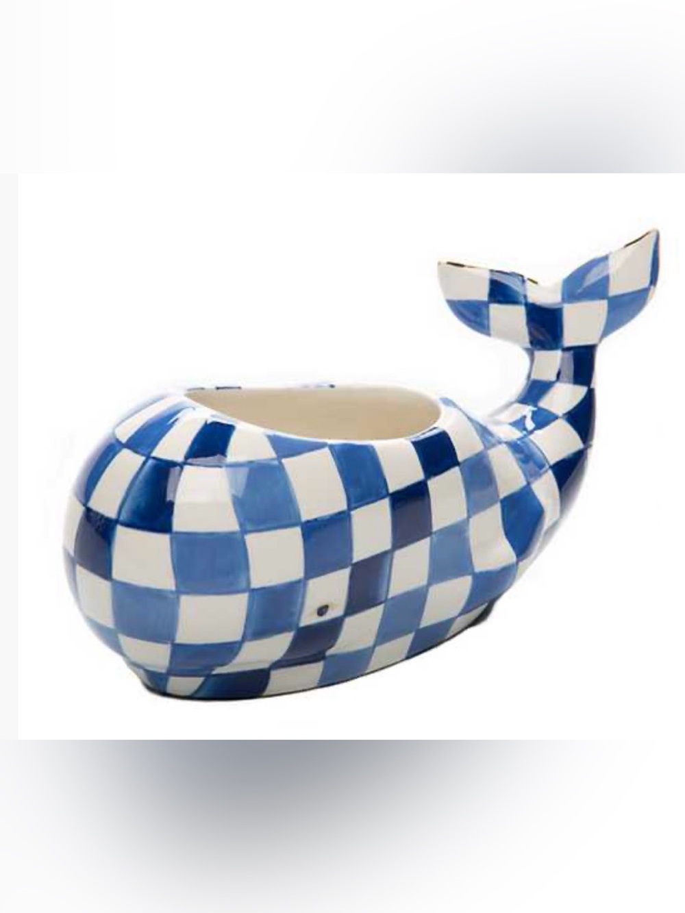 MacKenzie-Childs Big Blue Planter Small